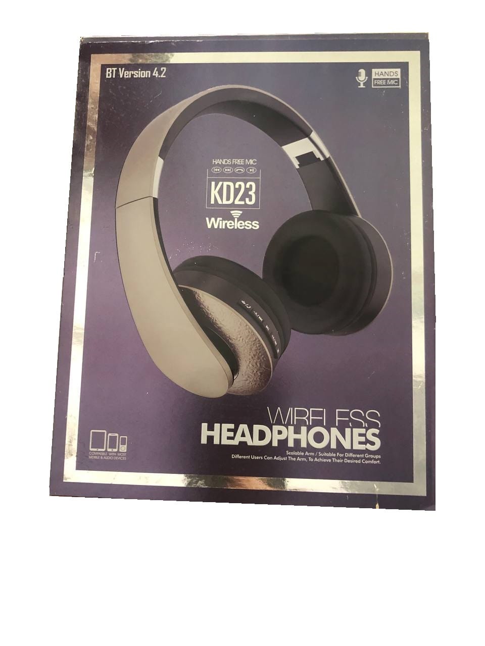 Бездротові навушники KD 23 Headphones – фото 4
