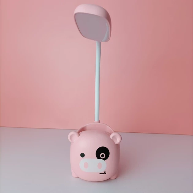 Лампа з органайзером для ручок і підставкою телефона Quite Light Piggy акумуляторна – фото 4