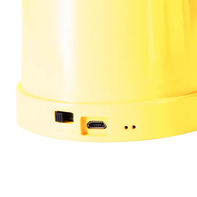 Лампа настільна DESKTOP LAMP EL-2176 з функцією Powebank 1200mAh, тримачем телефона жовта – фото 2