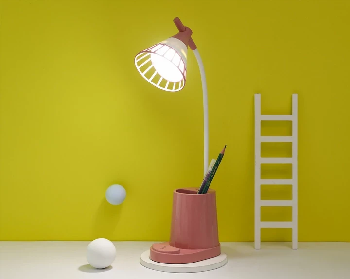 Лампа DESKTOP LAMP EL-2176 з функцією Powebank 1200mAh і тримачем телефона – фото 7