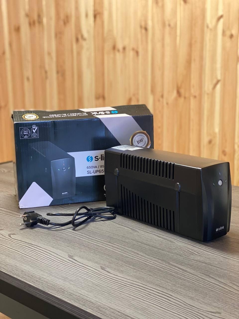 Джерело безперебійного живлення S-link sl-up 650W sl-up Безперебійник – фото 1