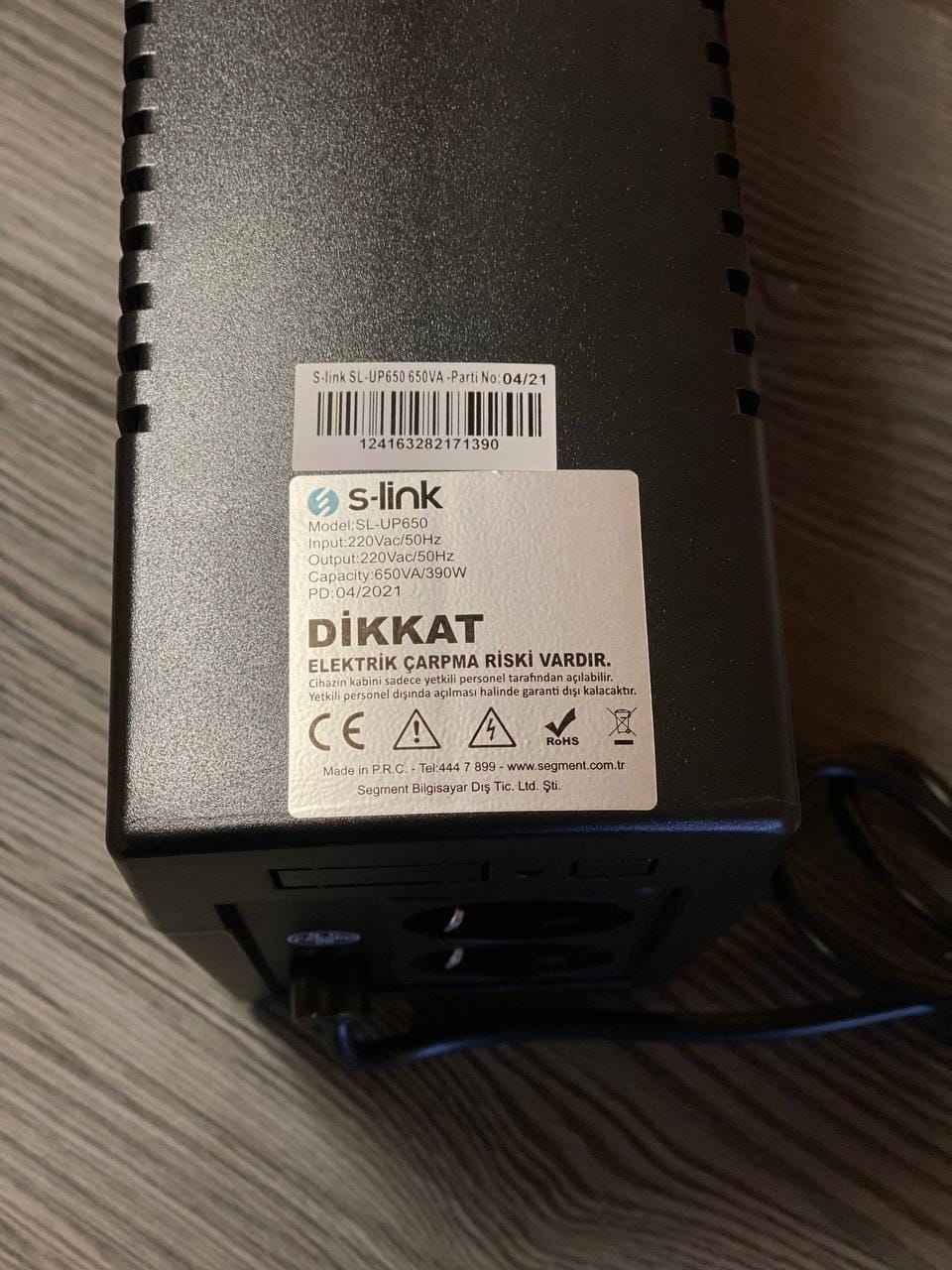 Джерело безперебійного живлення S-link sl-up 650W sl-up Безперебійник – фото 2