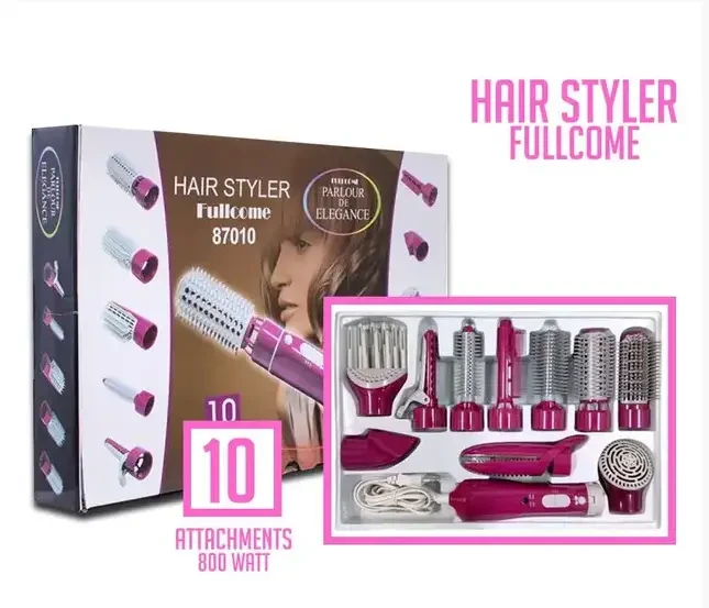 Стайлер 10 в 1 Hair Styler 87010 багатофункціональний фен – фото 1