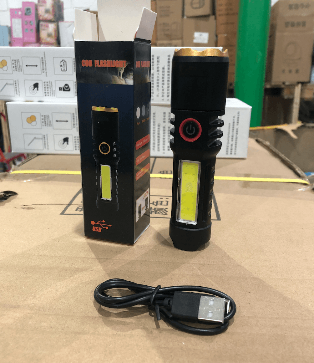 Ліхтарик із заряджанням USB HS-82202 – фото 1