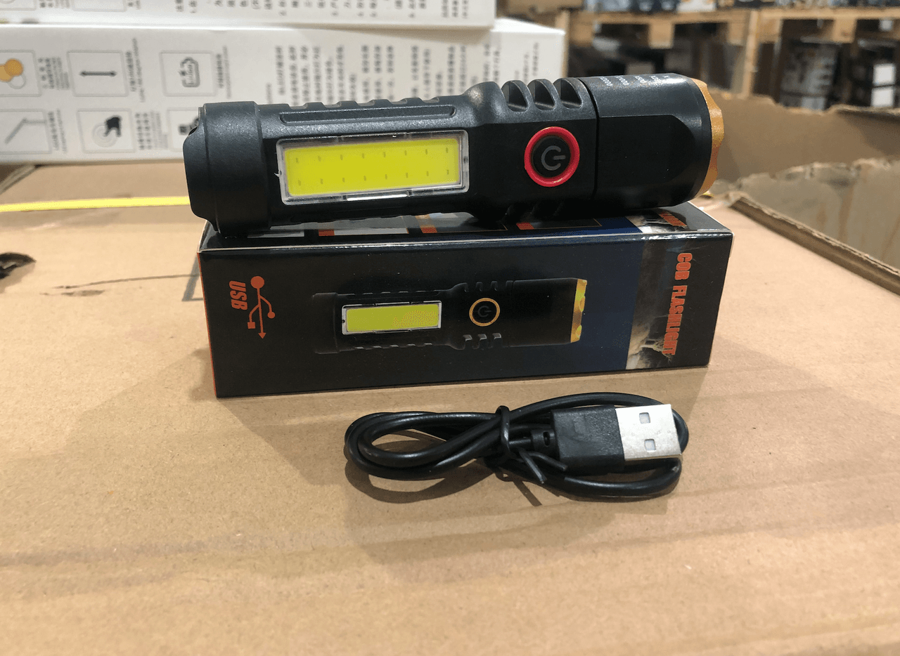 Ліхтарик із заряджанням USB HS-82202 – фото 3