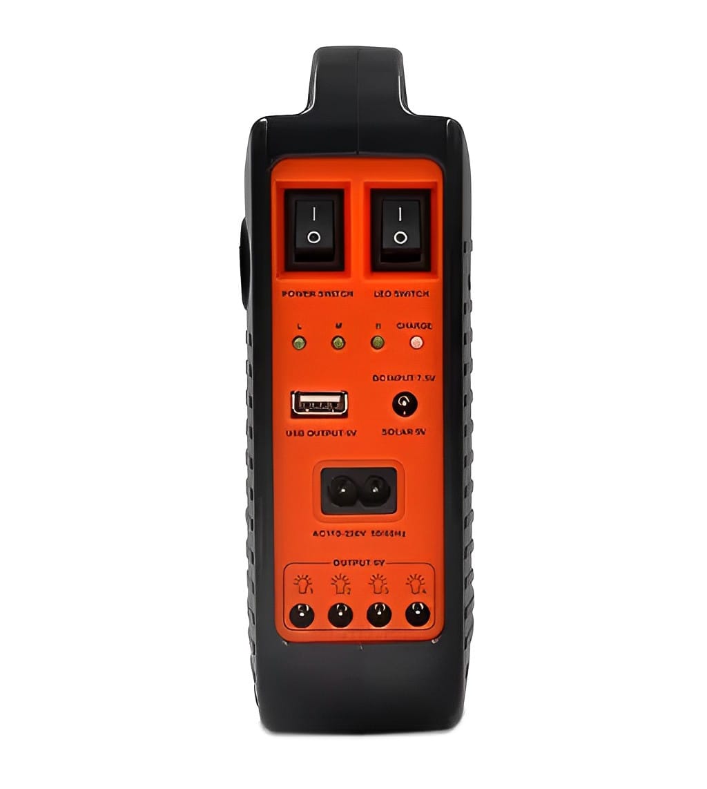 Ліхтар-Power Bank EP-391bt радіо-блютуз із сонячною панеллю + лампочки 3 шт. – фото 5