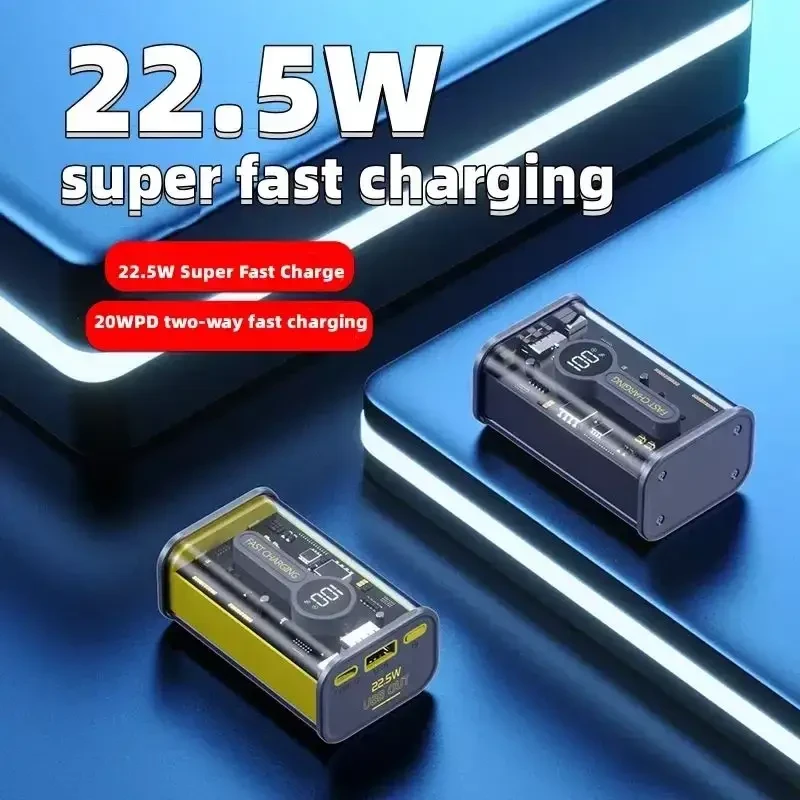 Power Bank 20000 mAh KP-25 (22,5W), ⁇ Повербанк ⁇ Портативне заряджання – фото 5