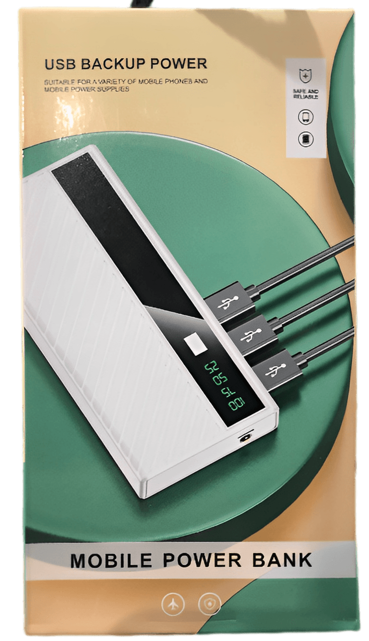 Повербанк LED Lighting Power Bank 20000 mAh Зовнішній акумулятор – фото 1