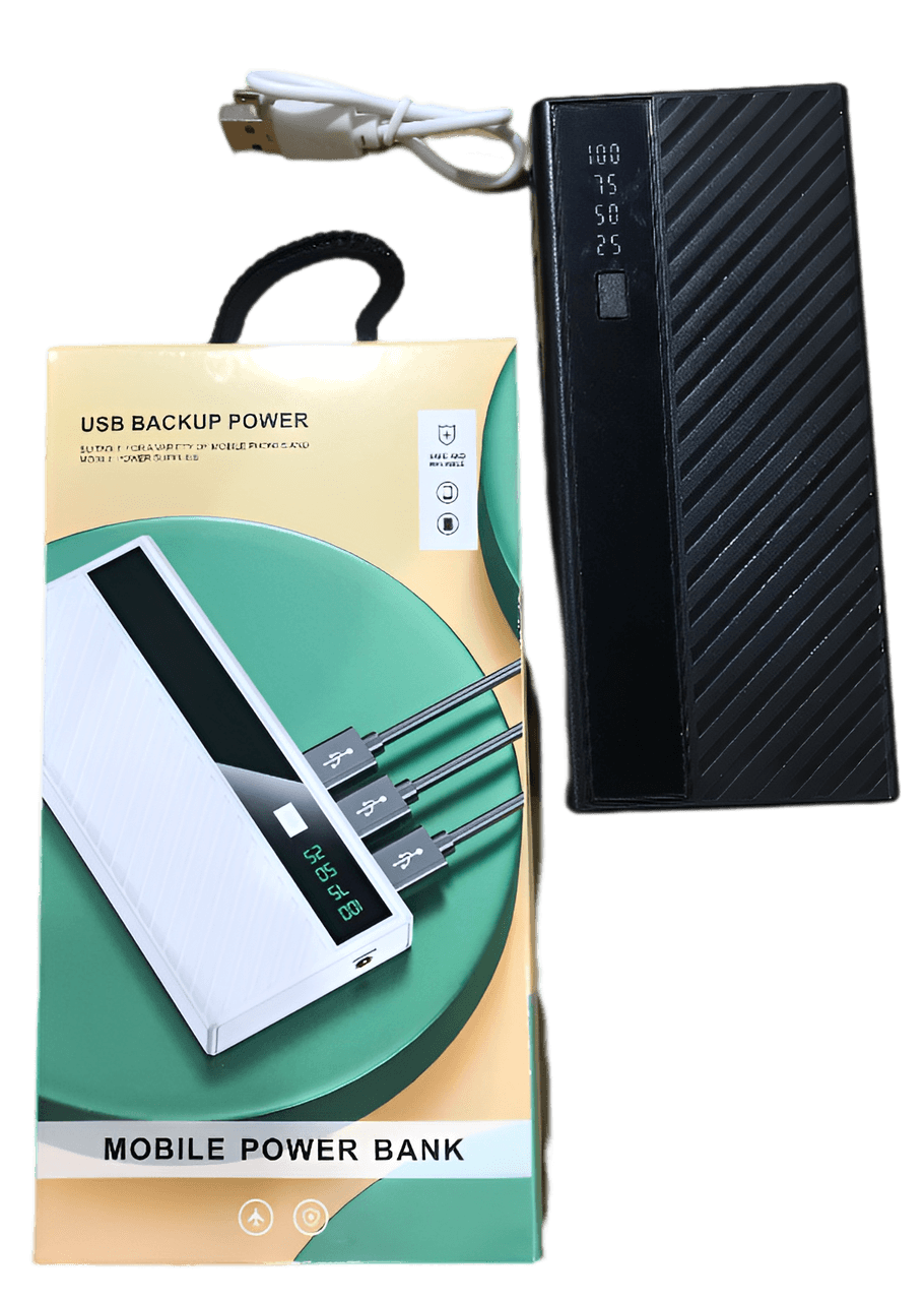 Повербанк LED Lighting Power Bank 20000 mAh Зовнішній акумулятор – фото 4