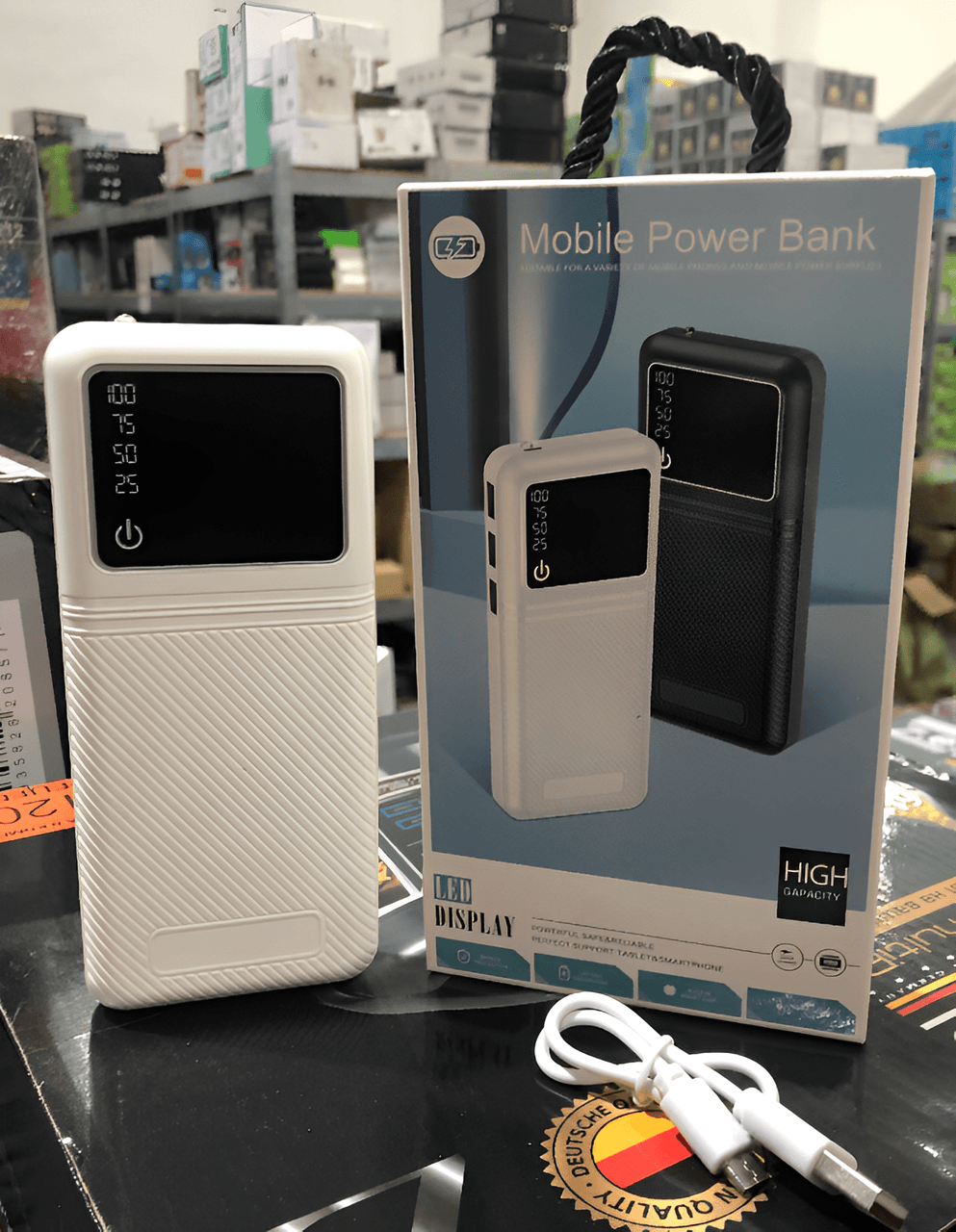 Портативна батарея Power Bank Mobile 20000 – фото 2