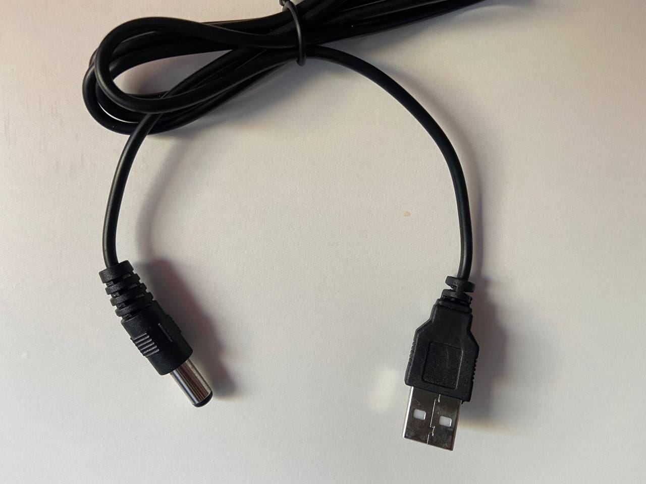 Кабель живлення для роутера 5V від павербанка USB-DC/Шнур для вайфай роутера – фото 3