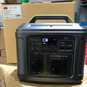 Портативна електростанція повербанк із розеткою 500 ВТ Wimpex WX-500