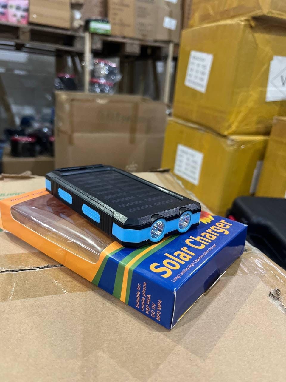 POWER BANK D003 на 30000 mAh і 2 USB із сонячною панеллю – фото 6