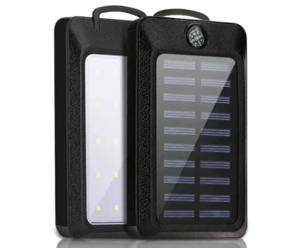 Power Bank 20000 mAh (No5 808) із сонячною панеллю й компасом – фото 4