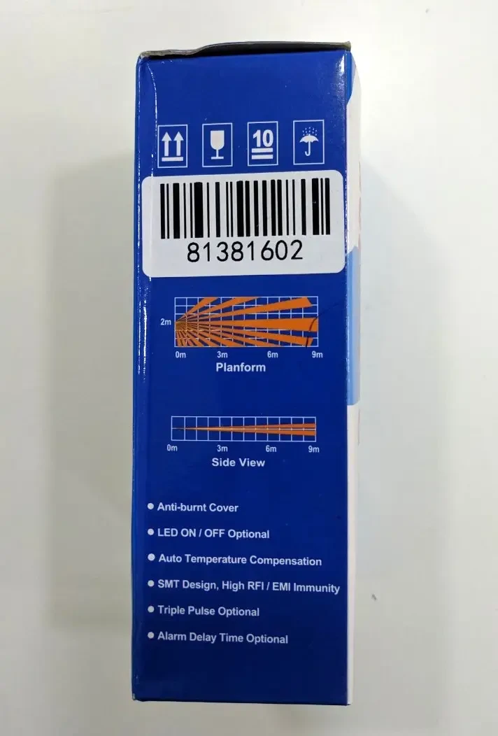Бездротовий датчик руху для сигналізації Pir Detector (Dual Passive Infared Detector) – фото 4