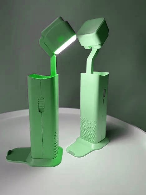 Світлодіодна лампа ліхтарик Power Bank Зелений – фото 5