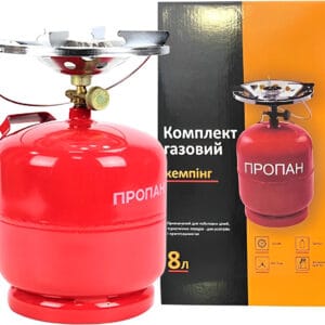 Кемпінг комплект газовий GRANT балон + пальник 8 л.