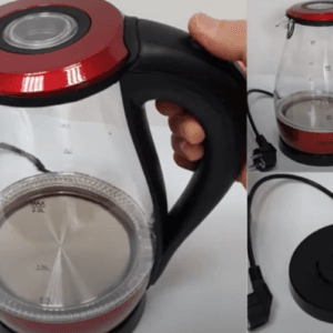 Електричний чайник Rainberg RB-914 скляний 2 л 1850 Вт