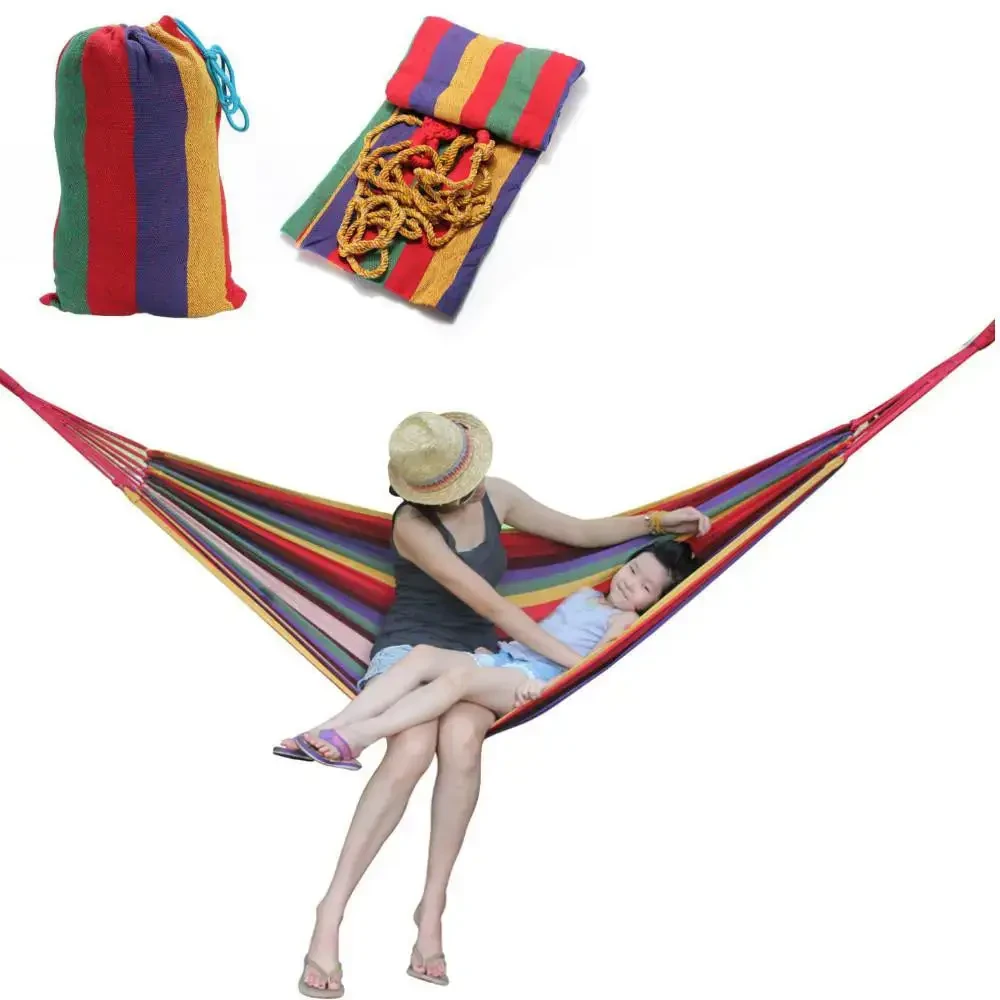 Гамак без планки 70 см х 200 см, червоний – фото 4