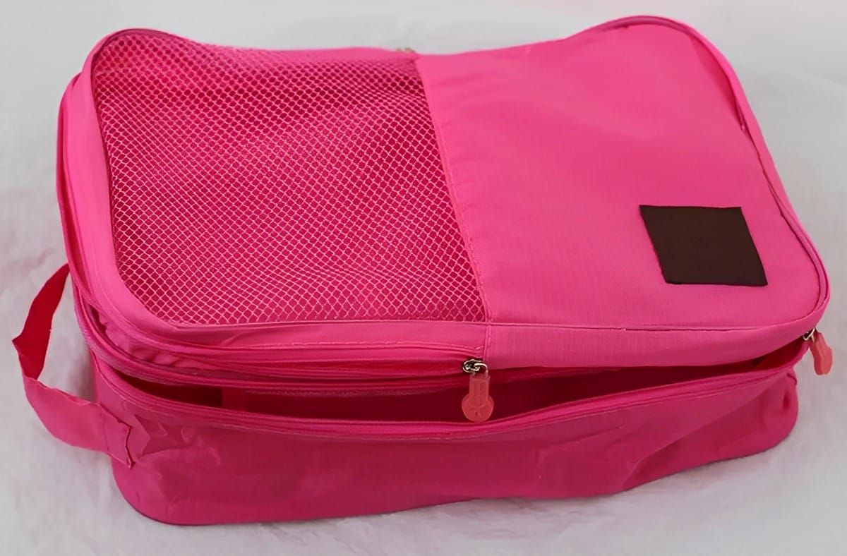 Органайзер для взуття Travel Shoes Pouch Ver.2 Рожевий – фото 3
