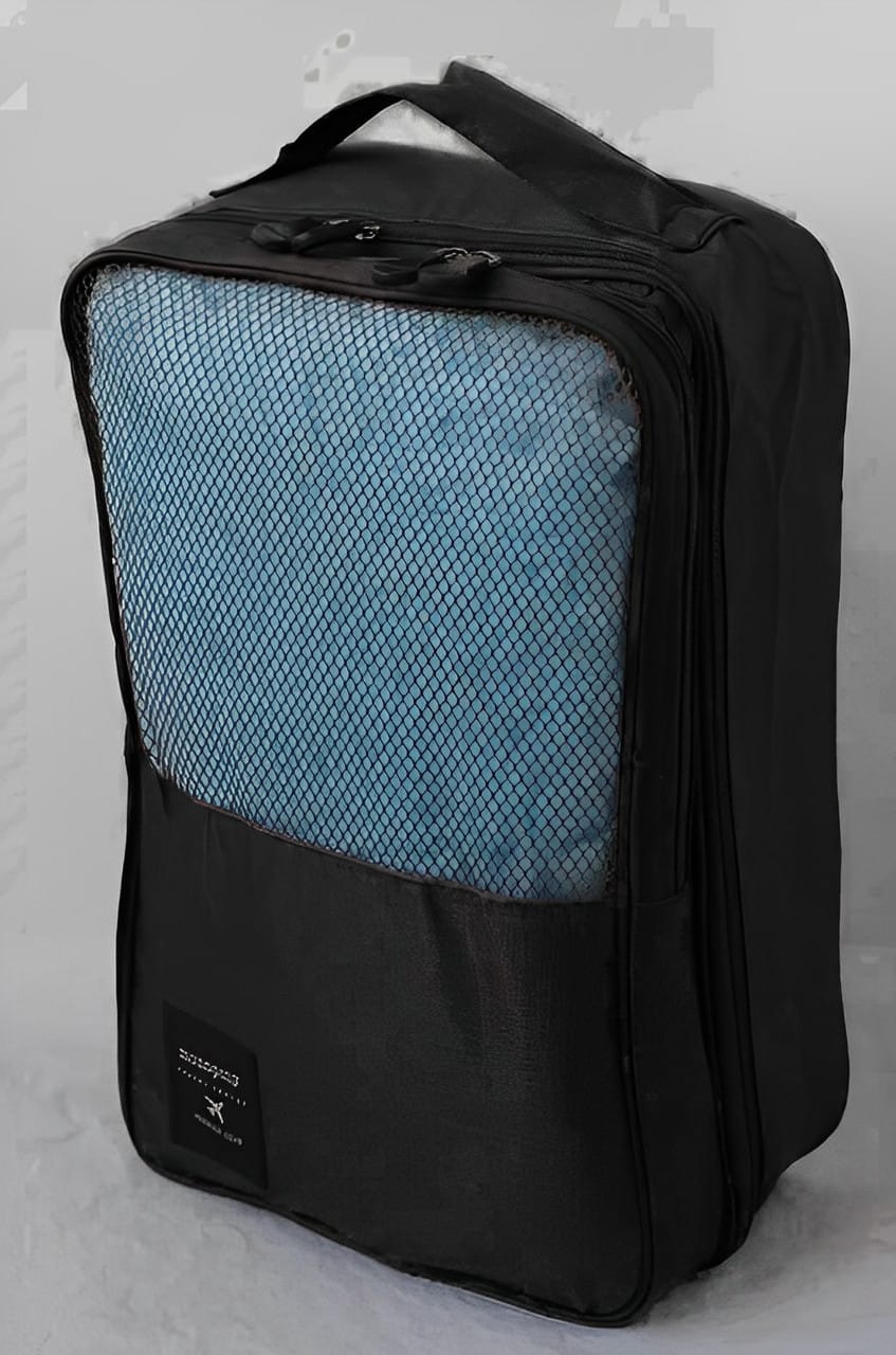 Органайзер для взуття Travel Shoes Pouch Ver.2 Чорний – фото 2