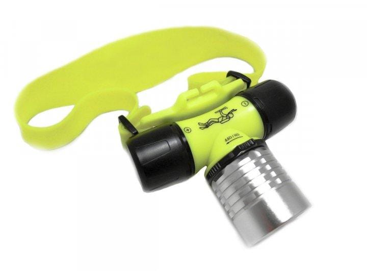 Підводний налобний ліхтар Bailong BL-56/5390 CREE XR-E Q5 Жовтий – фото 5