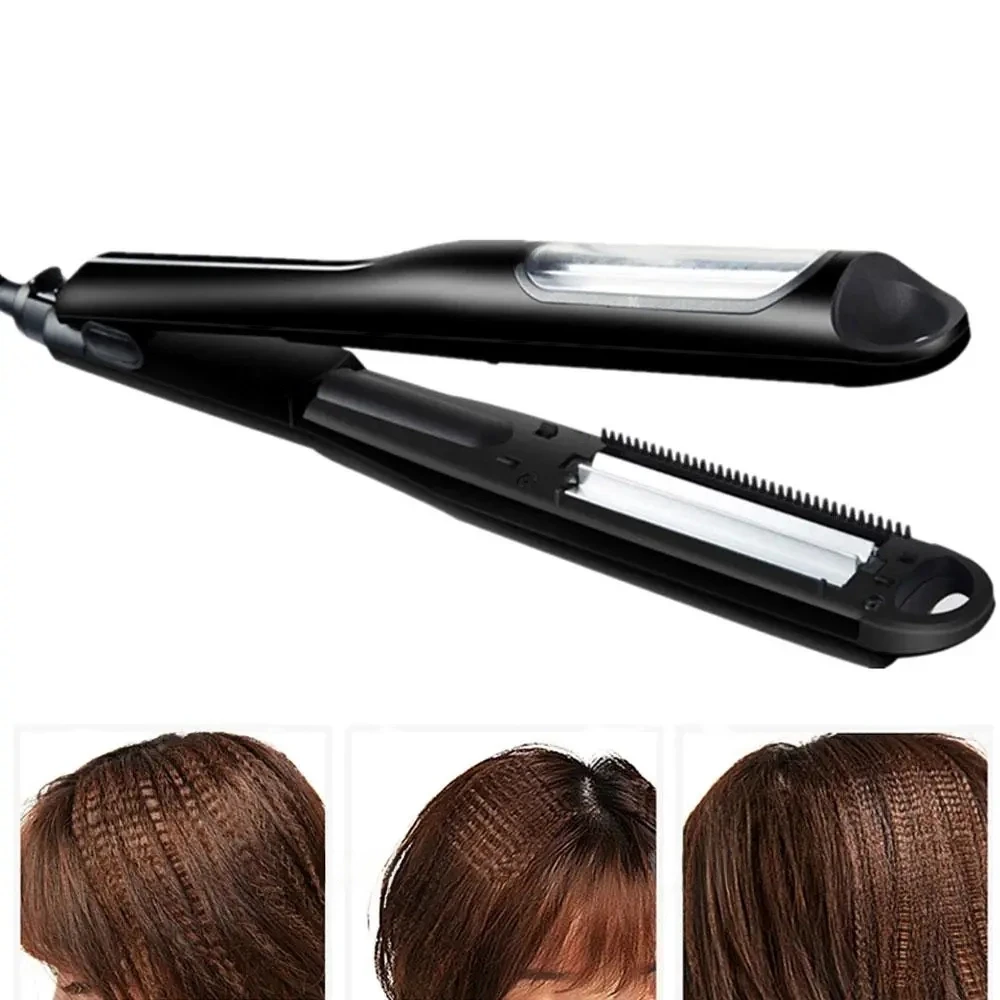 Праска-гофре для укладання волосся з LED-індикатором Automatic Crimping Hair Iron 8808 – фото 3