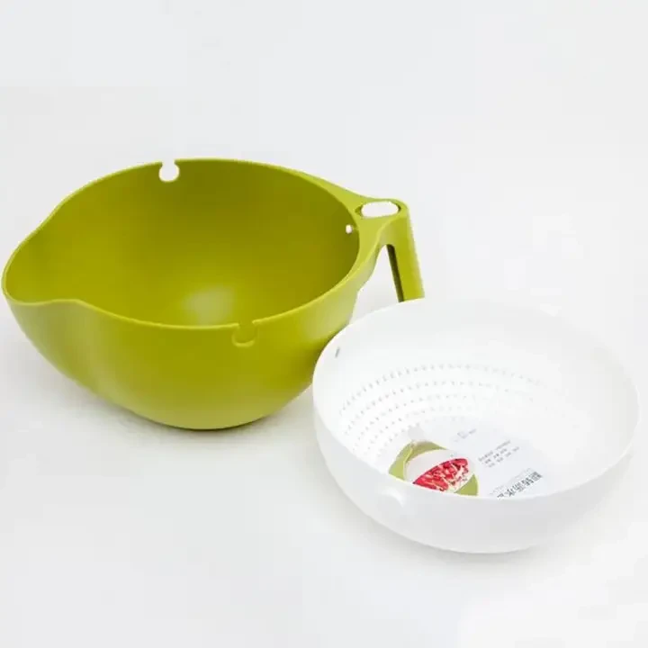Друшляк MESH STRAINER Drain Basket 2в1, друшляк-ківш – фото 3