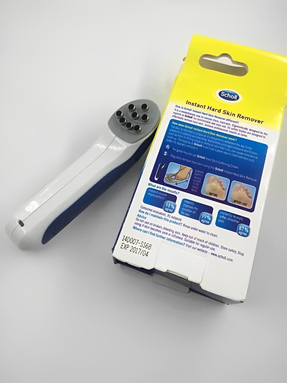 Скребок для чищення п’ят Scholl Hard Skin Remover, good – фото 4