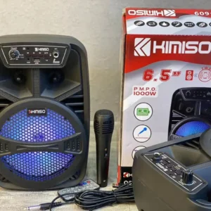 Колонка сабвуфер KIMISO QS-609 з підсвіткою і мікрофоном