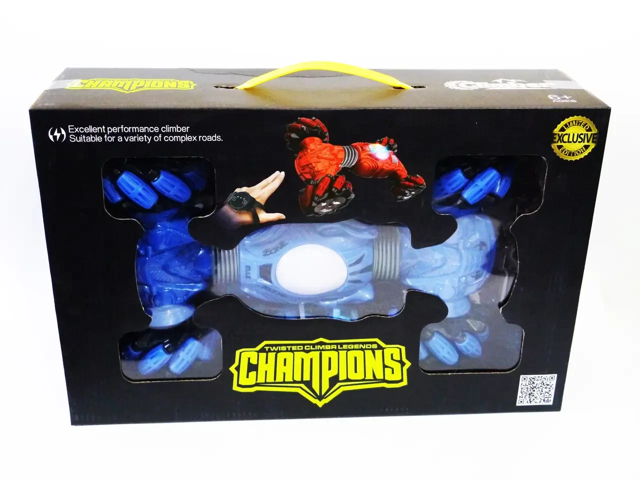 Машинка-перевертень Hyper Champions Climber 2766 + браслет керування від руки – фото 5