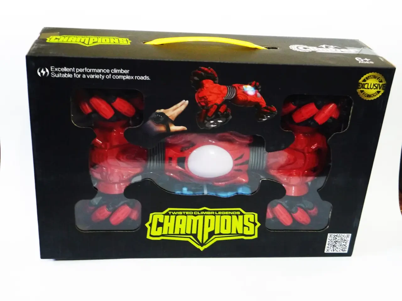 Машинка-перевертень Hyper Champions Climber 2766 + браслет керування від руки – фото 4