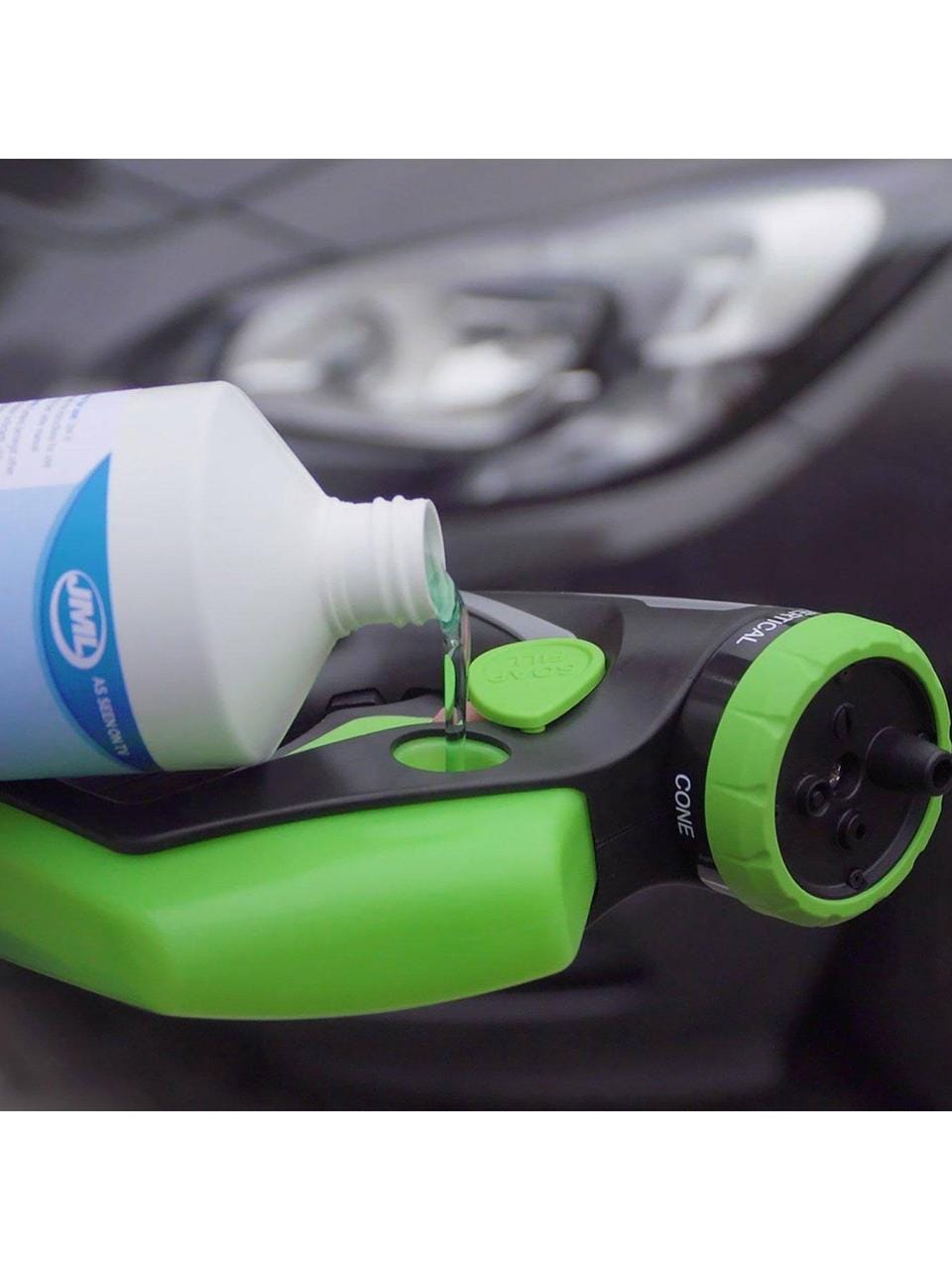 Пістолет-розпилювач Spray Gun Піноструменевий апарат має місткість 200 мл для мила – фото 1