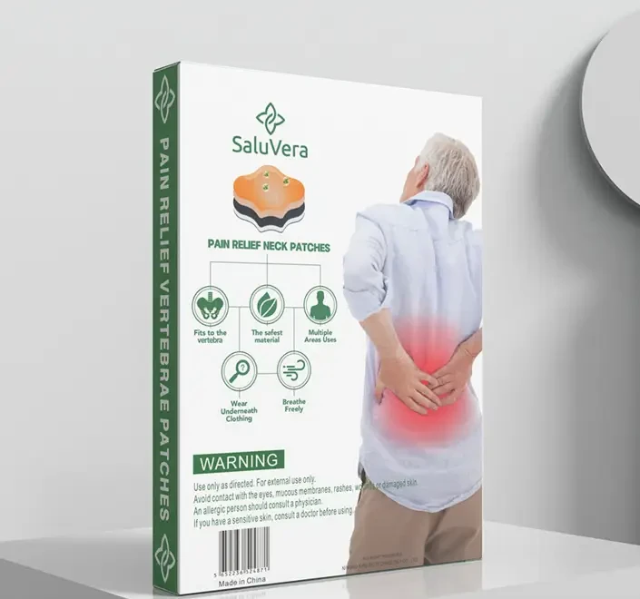 Пластир для зняття болю в спині pain Relief neck Patches Лікувальний пластир для хребта – фото 3