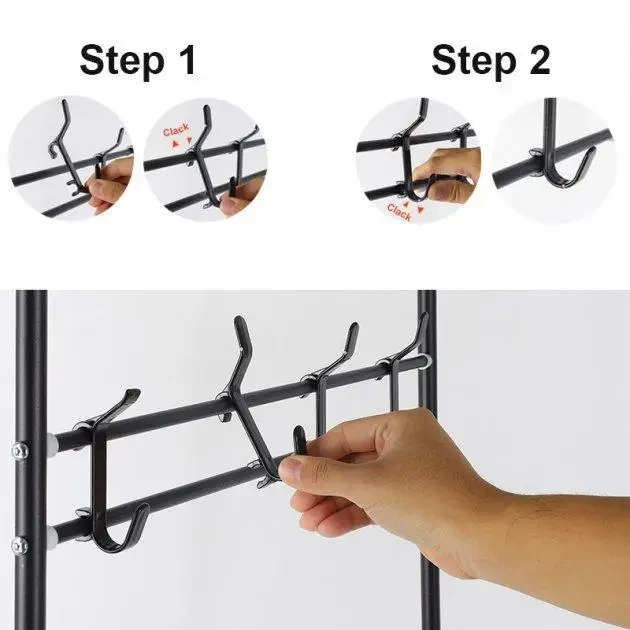 Половий вішак для одягу металевий Corridor Rack – фото 3