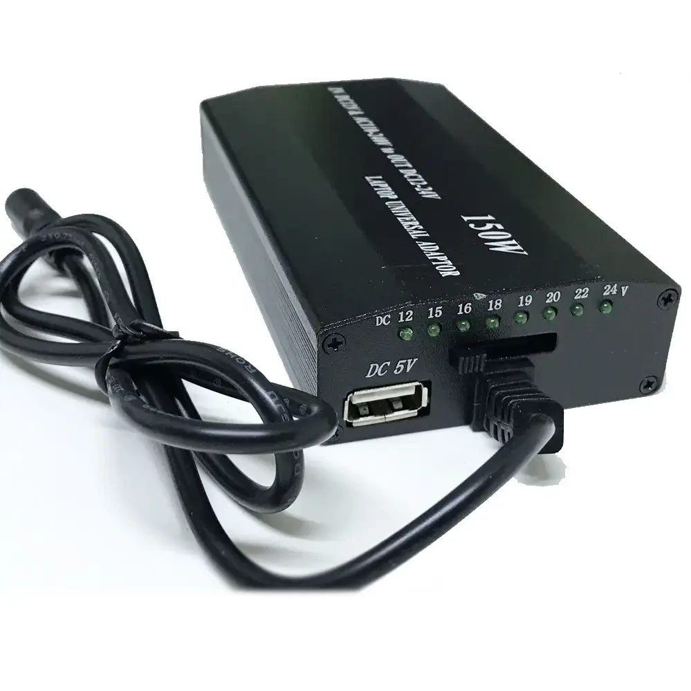 Адаптер для ноутбука MY 120W універсальне заряджання Блок живлення від мережі та прикурювача 12-24 В – фото 4