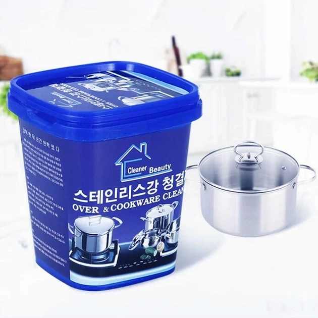 Універсальний порошок для чищення посуду Over&Cookware Cleaner – фото 1
