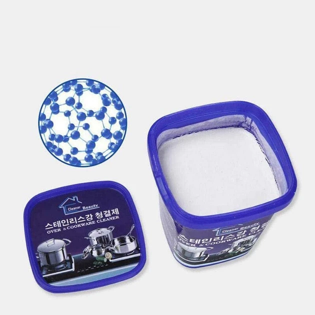 Універсальний порошок для чищення посуду Over&Cookware Cleaner – фото 3