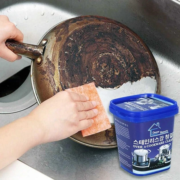Універсальний порошок для чищення посуду Over&Cookware Cleaner – фото 6