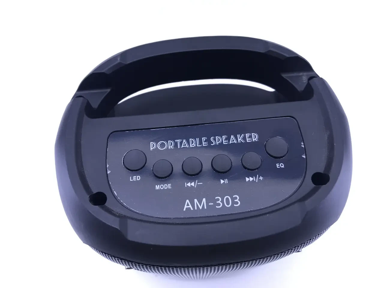 Колонка з LED-підсвіткою музична портативна Bluetooth AM-303 – фото 3