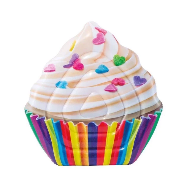 Надувний пліт Intex 58770 Кекс (142×135 см) Cupcake Mat – фото 1