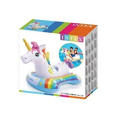 Надувний пліт “ЄДИНОРОГ” INTEX 163х86 (57552) – фото 2