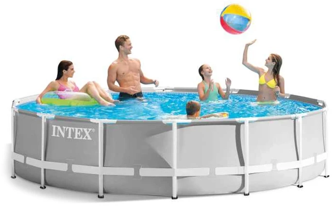 Каркасний басейн Intex 26700 prism frame, 305х76 см, об’єм води 4485 л. – фото 2