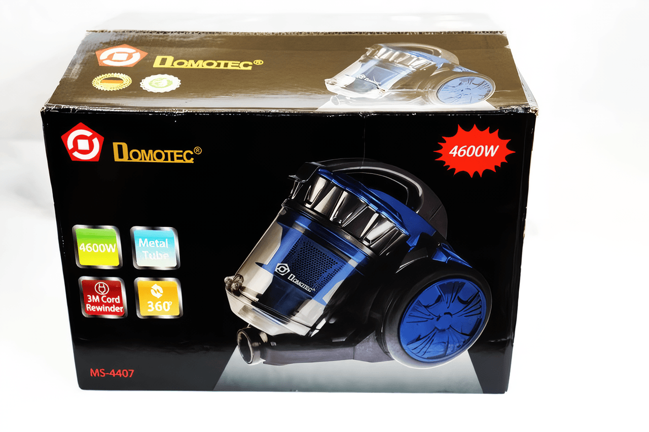 Пилосос Domotec MS-4407 колбовий з регулятором потужності та турбощіткою 3.5L — 4600 W – фото 4