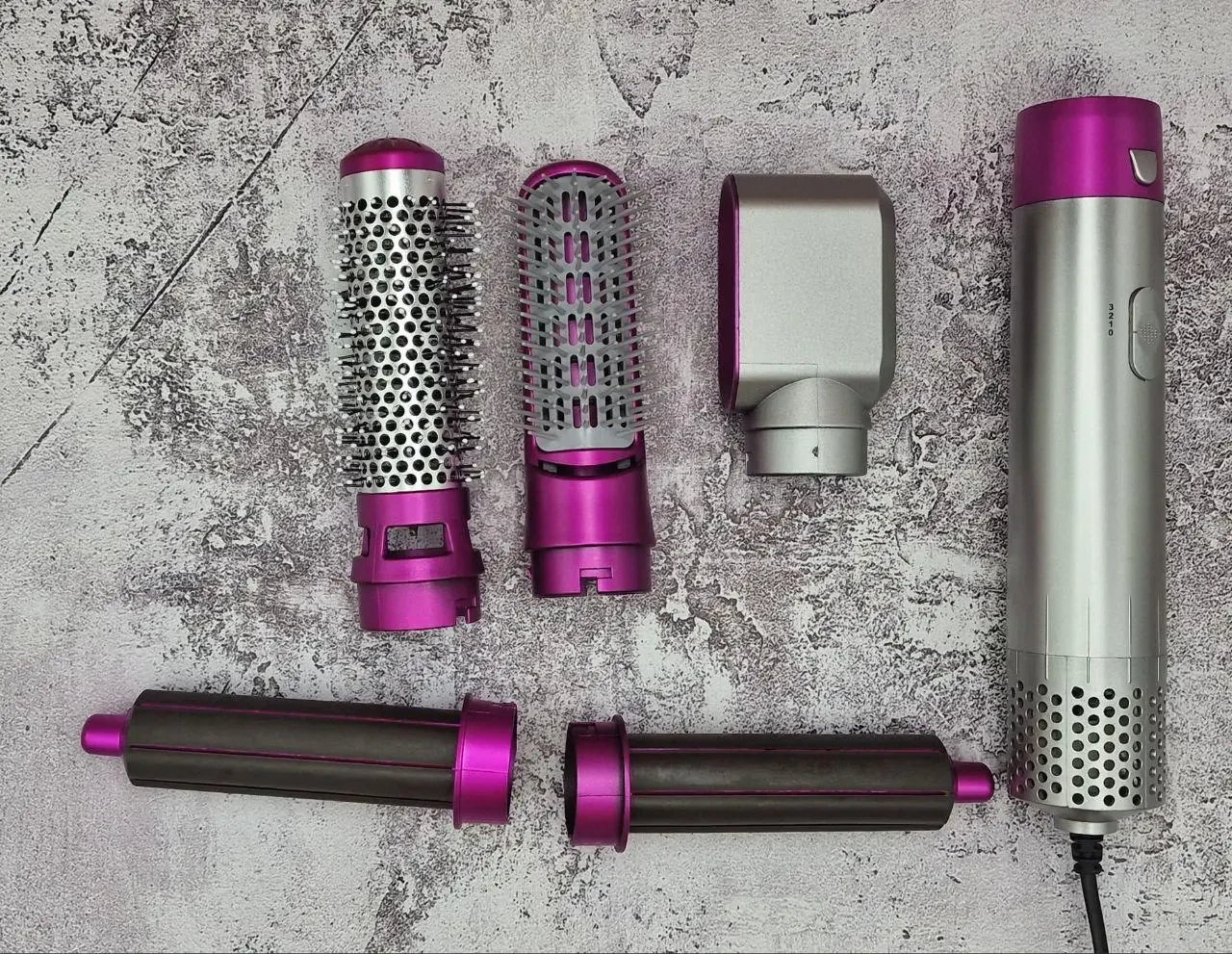 Стайлер для волосся 5 в 1 + коробка чохол HAIR BRUSH – фото 8