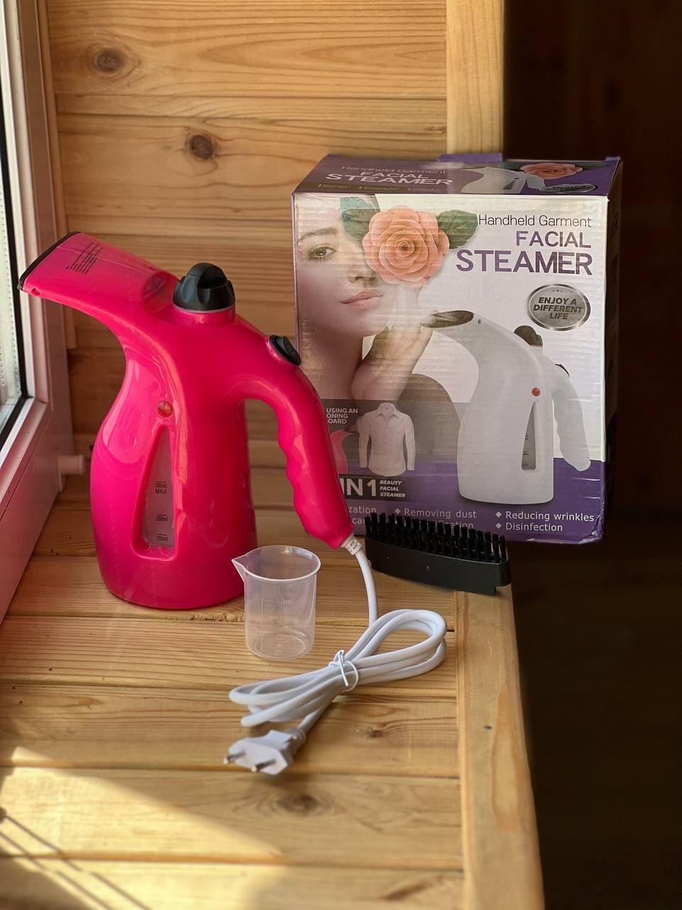 Відпарювач HAND STEAMER RZ-608 Вертикальний ручний відпарювач для одягу – фото 1