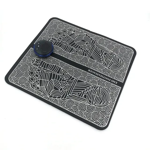 Вібраційний масажер EMS для ніг Електричний автоматичний масажний килимок для ступень і стоп – фото 3