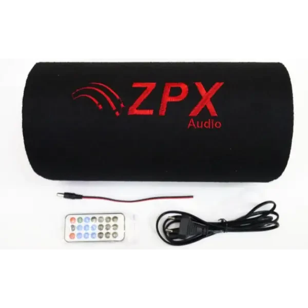 Активний Сабвуфер в Автомобіль Бочка ZPX Audio ZX-10Sub 1000w+Bluetooth Колонка в Машину – фото 1