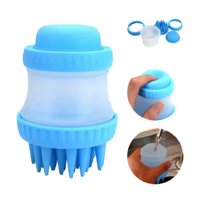 Щітка масажна для тварин Cleaning Device The Gentle Dog Washer – фото 3