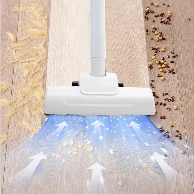 Акумуляторний пилосос без мішка Vacuum Cleaner 2000 mAh 120 Вт бездротовий, вертикальний – фото 7